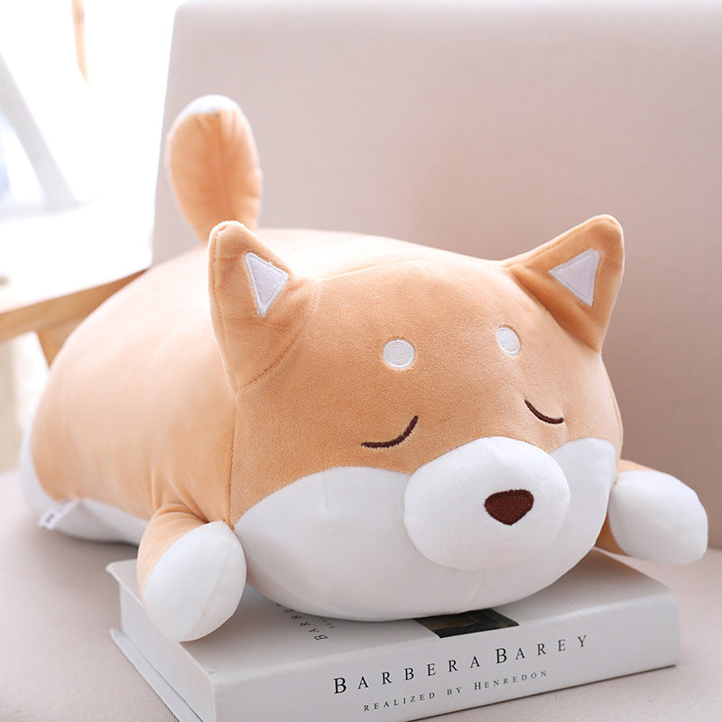 36cm 55cm Cute Fat Shiba Inu Dog Plush Toy