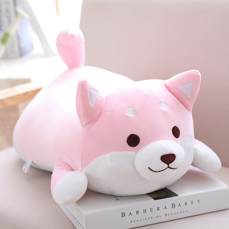 36cm 55cm Cute Fat Shiba Inu Dog Plush Toy