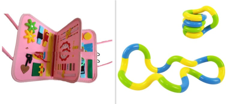 Children's Busy Board Dressing And Buttoning Learning Baby Learning Toy