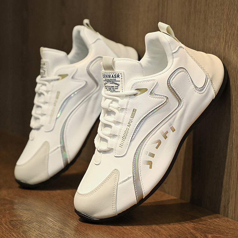 Fashion Color block Lace-up Sneakers For Men