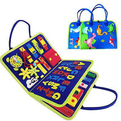 Children's Busy Board Dressing And Buttoning Learning Baby Learning Toy