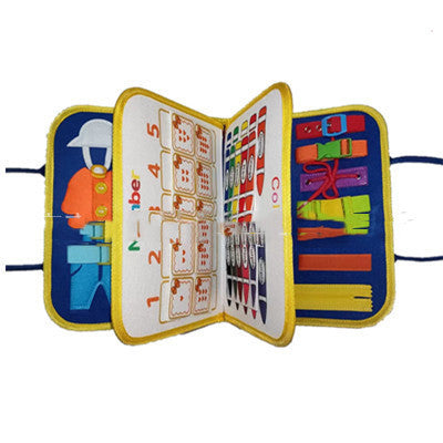 Children's Busy Board Dressing And Buttoning Learning Baby Learning Toy