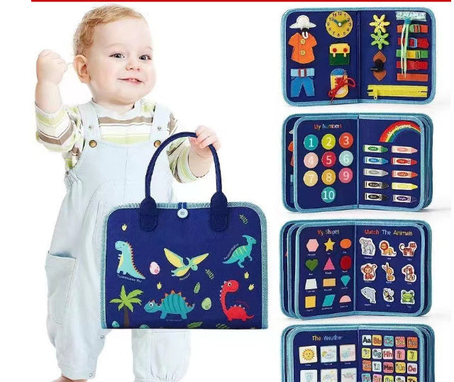 Children's Busy Board Dressing And Buttoning Learning Baby Learning Toy