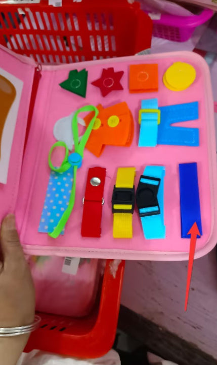 Children's Busy Board Dressing And Buttoning Learning Baby Learning Toy