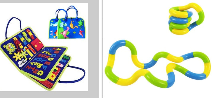 Children's Busy Board Dressing And Buttoning Learning Baby Learning Toy