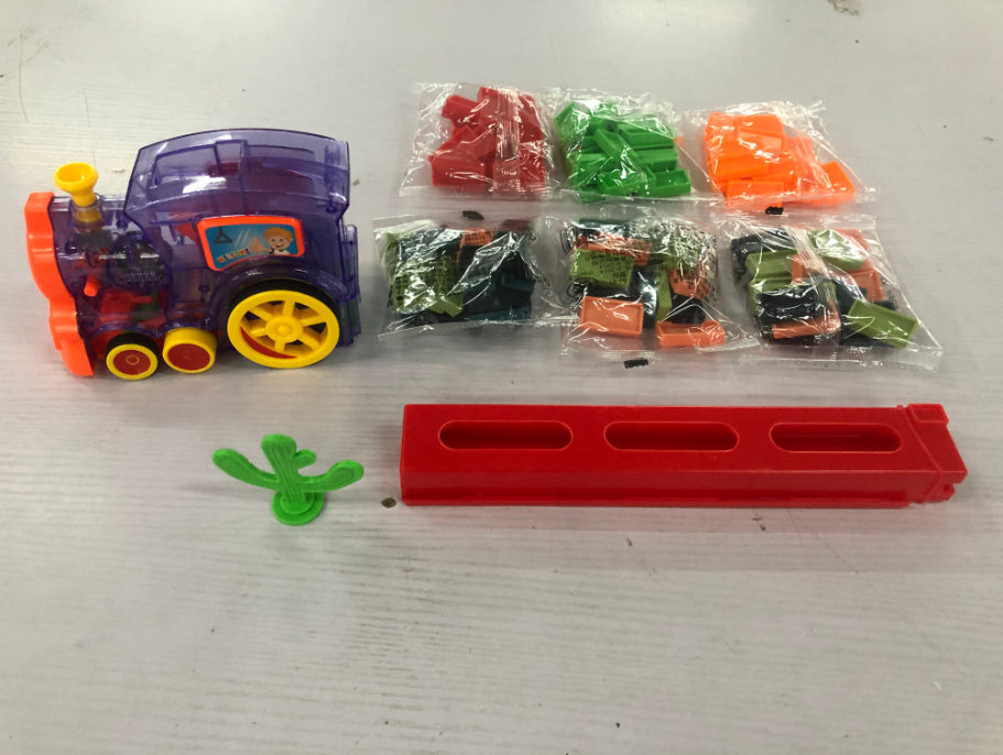 Automatic Release Licensing Electric Building Blocks Train Toy