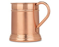 Large 18 oz, Moscow Mule Copper Mug | Solid Handcrafted 100% Pure Copper Cup - Inside & Out | Keeps Drinks Super Cold | Tankard Beer Stein Mug | Best Gift for Moscow Mule Lovers