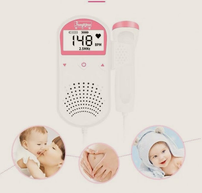 Home Pregnancy Baby Fetal Sound Heart Rate Detector