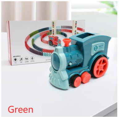 Automatic Release Licensing Electric Building Blocks Train Toy