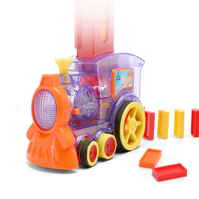 Automatic Release Licensing Electric Building Blocks Train Toy