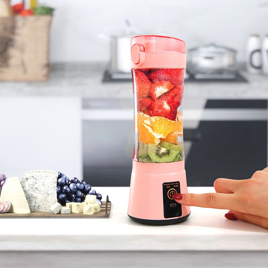 Wireless USB Rechargeable Electric Fruit Juicer