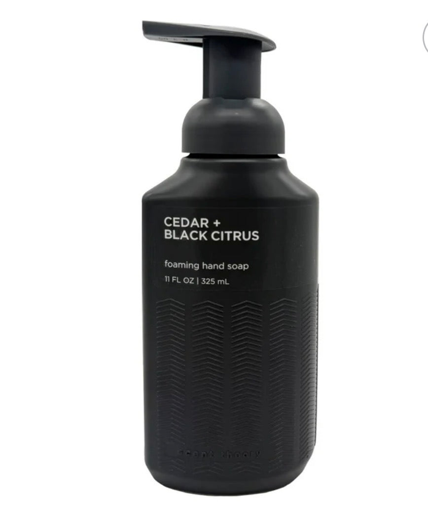 Scent Theory Foaming Hand Soap, Cedar and Black Citrus, 11 fl oz