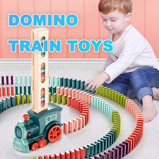 Automatic Release Licensing Electric Building Blocks Train Toy