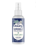 Downy Wrinkle Releaser and Refresher Fabric Spray, Crisp Linen Scent, Travel Size, 3 fl oz
