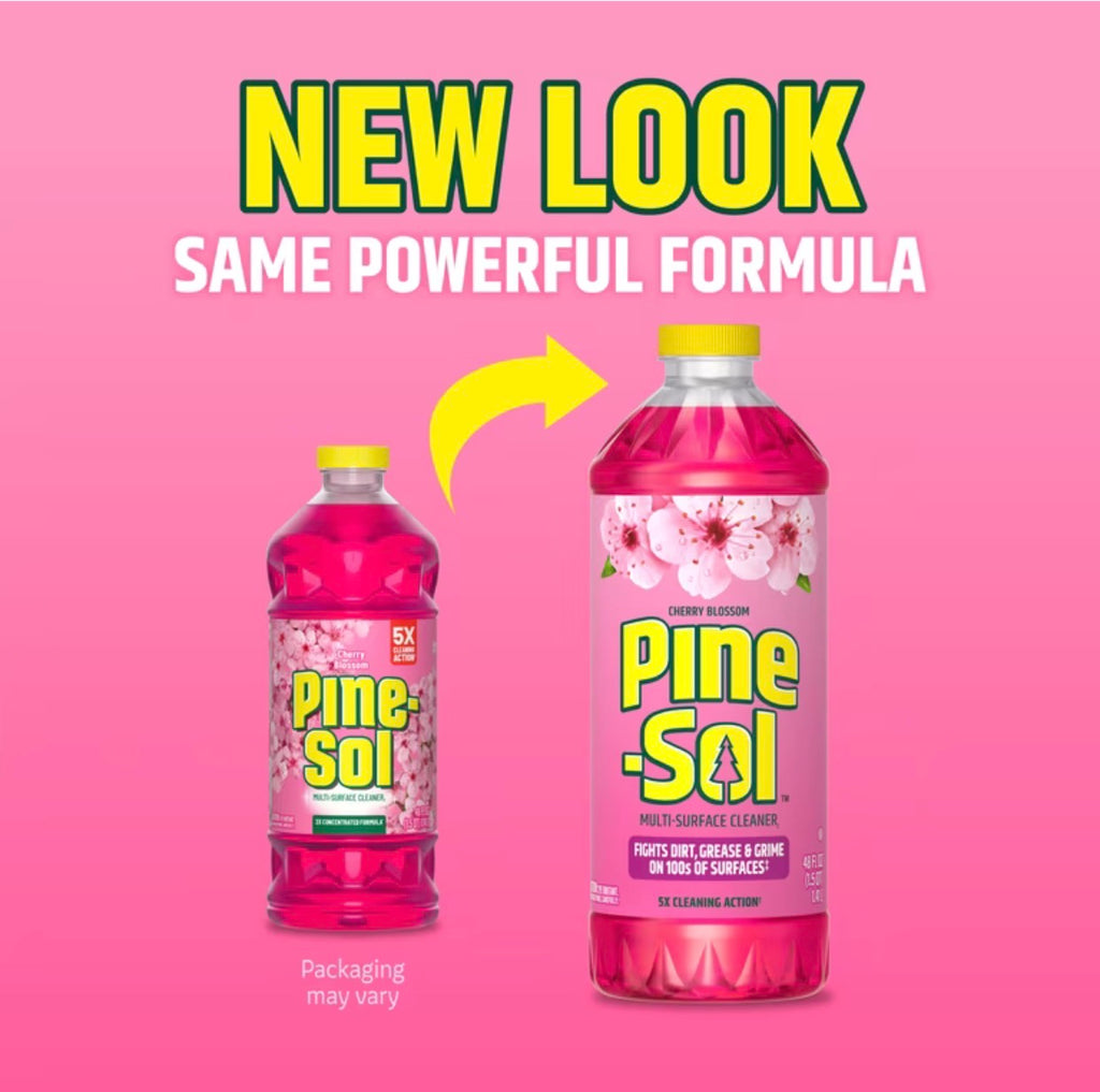 Pine-Sol Multi-Surface Cleaner, Cherry Blossom, 48 Fluid Ounces