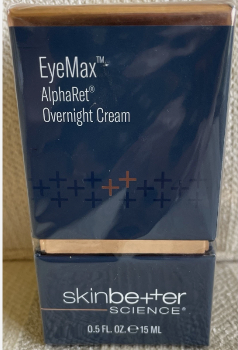 Skinbetter Science EyeMax Eye Max AlphaRet Overnight Eye Cream .5 OZ Authentic