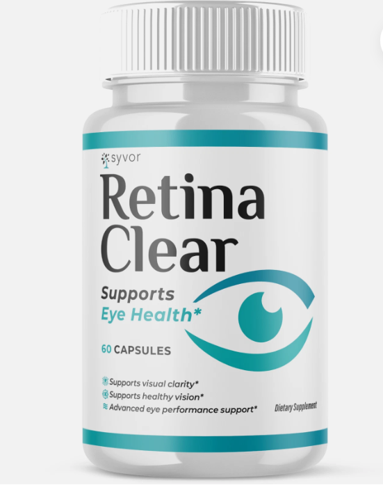 Retina Clear Capsules, RetinaClear Eye Health Support Supplement (60 Capsules)