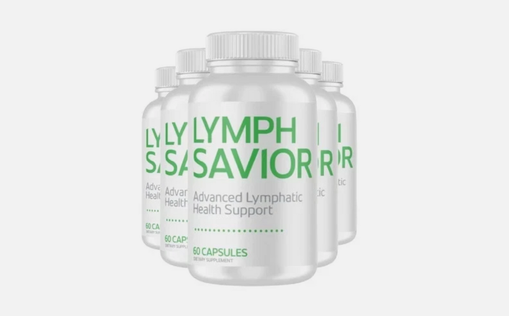 5-Pack Lymph Savior - Advanced Lymphatic Health Support Supplement - 300 Caps
