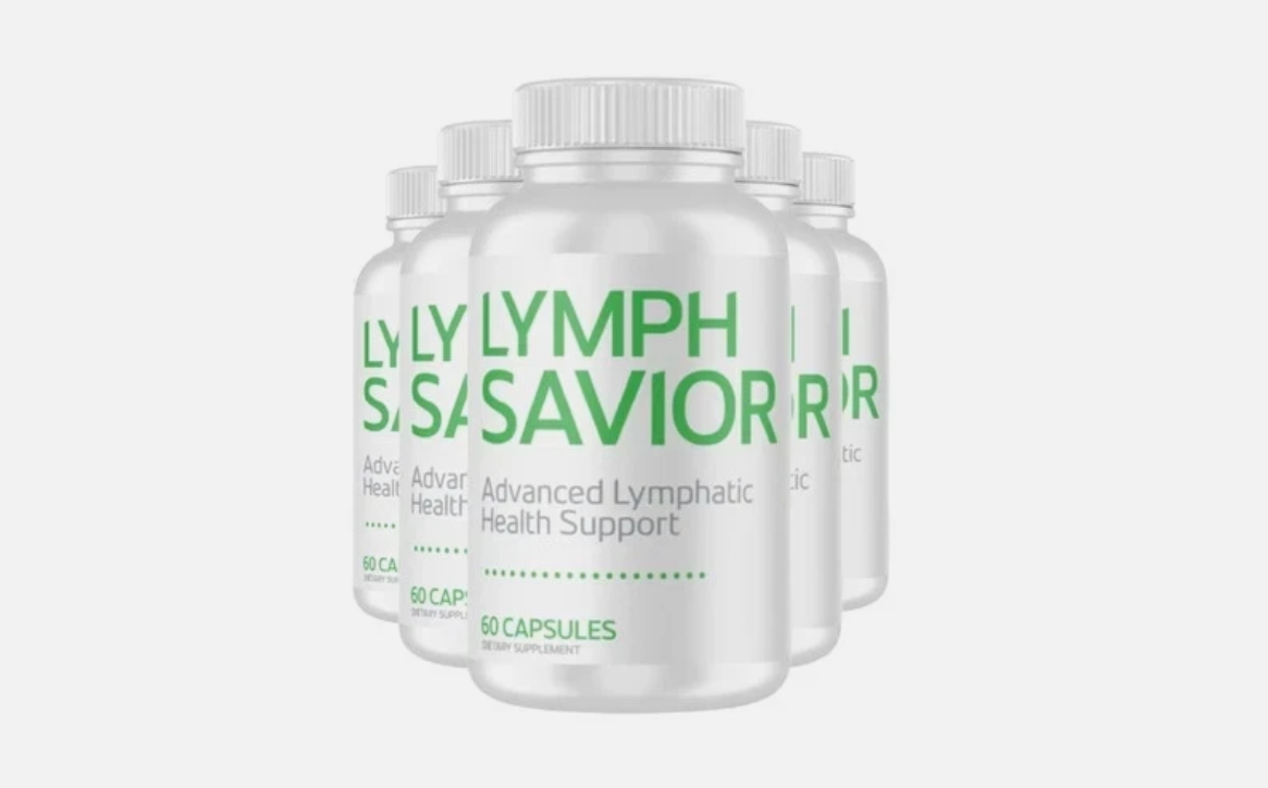 5-Pack Lymph Savior - Advanced Lymphatic Health Support Supplement - 300 Caps
