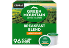 Green Mountain Coffee Roasters Breakfast Blend Single-Serve Keurig K-Cup Pods, Light Roast Coffee, 96 Count