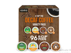 Decaf Coffee Variety Pack, Keurig K-Cup Pods, 96 Count