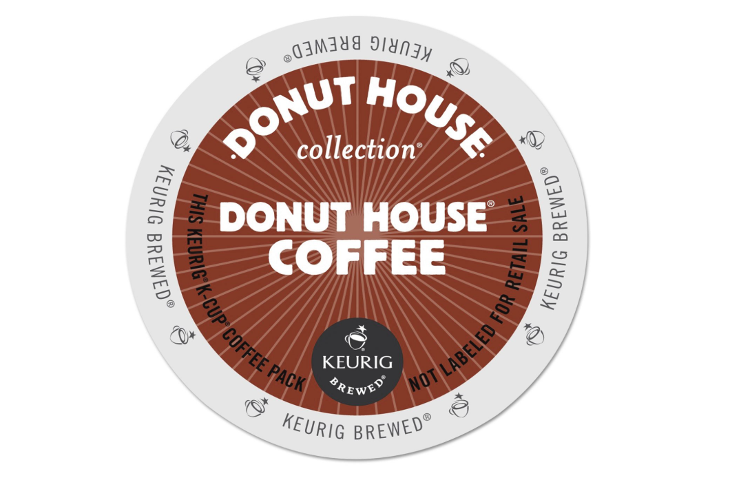 Donut House 6534CT Donut House Coffee K-Cups, 96/carton