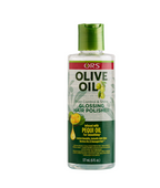 ORS Olive Oil Glossing Hair Polisher for Frizz Control & Shine, All Hair Types, 6.0 fl.oz.