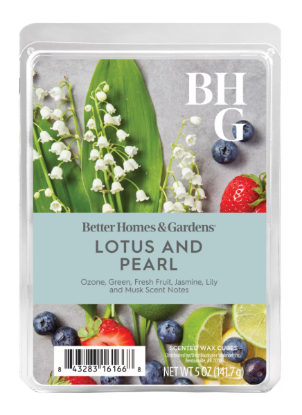 Better Homes & Gardens Lotus & Pearl Scented Wax Melts, 5 oz (Value Size)