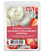 Summer Strawberry Mimosa Scented Wax Melts, Better Homes & Gardens, 2.5 oz (1-Pack)