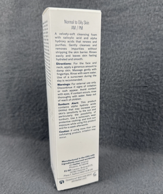 SKINBETTER Refining Foam Cleanser 148ml BRAND NEW IN BOX