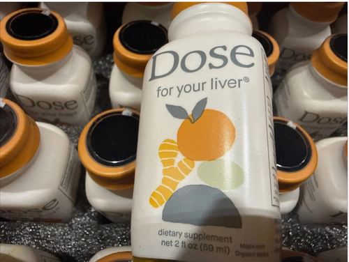 24 Pack Dose For Your Liver Support Supplement Cleanse 2oz Exp 07/27