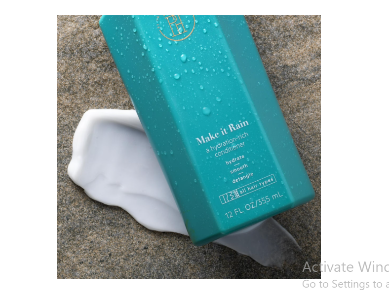 TPH BY TARAJI Make it Rain Hydrating Deep Conditioner With Aloe Vera, Avocado Oil, & Moringa Oil For All Hair Types | Detangler For Curly, Coily & Wavy Hair | Color Safe & Sulfate Free, 12 oz.