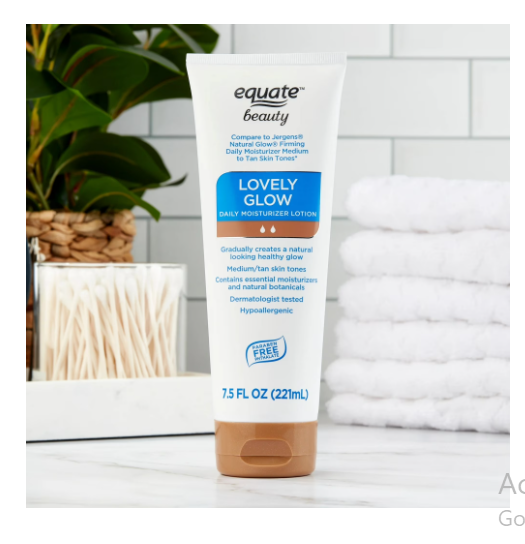 Equate Beauty Lovely Glow Daily Moisturizer Lotion, 7.5 fl oz