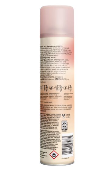 COLAB Dry Shampoo Pure Nude - Lightly Scented - 6.1oz