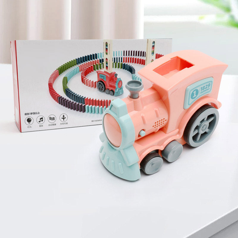 Automatic Release Licensing Electric Building Blocks Train Toy