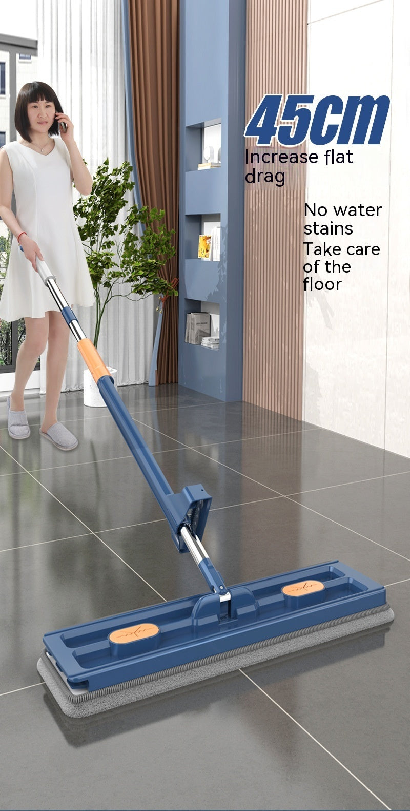 360 Rotating New Style Large Flat Mop