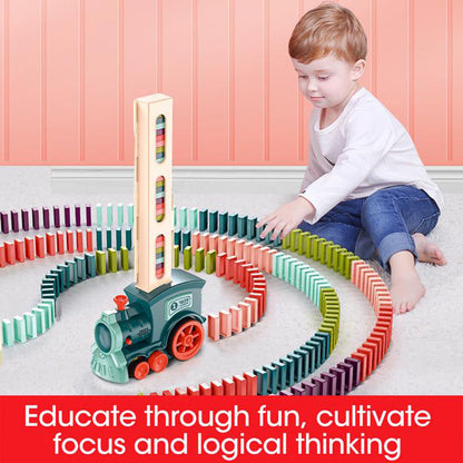 Automatic Release Licensing Electric Building Blocks Train Toy