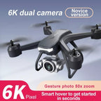 V14 Professional Drone 6K HD Dual Camera Wifi FPV Portable RC Quadcopter 2 BATTERY,Drones Suitable For Adults & Beginners.Logistics Is Randomly Sent By UPS,USPS,Self-pickup.